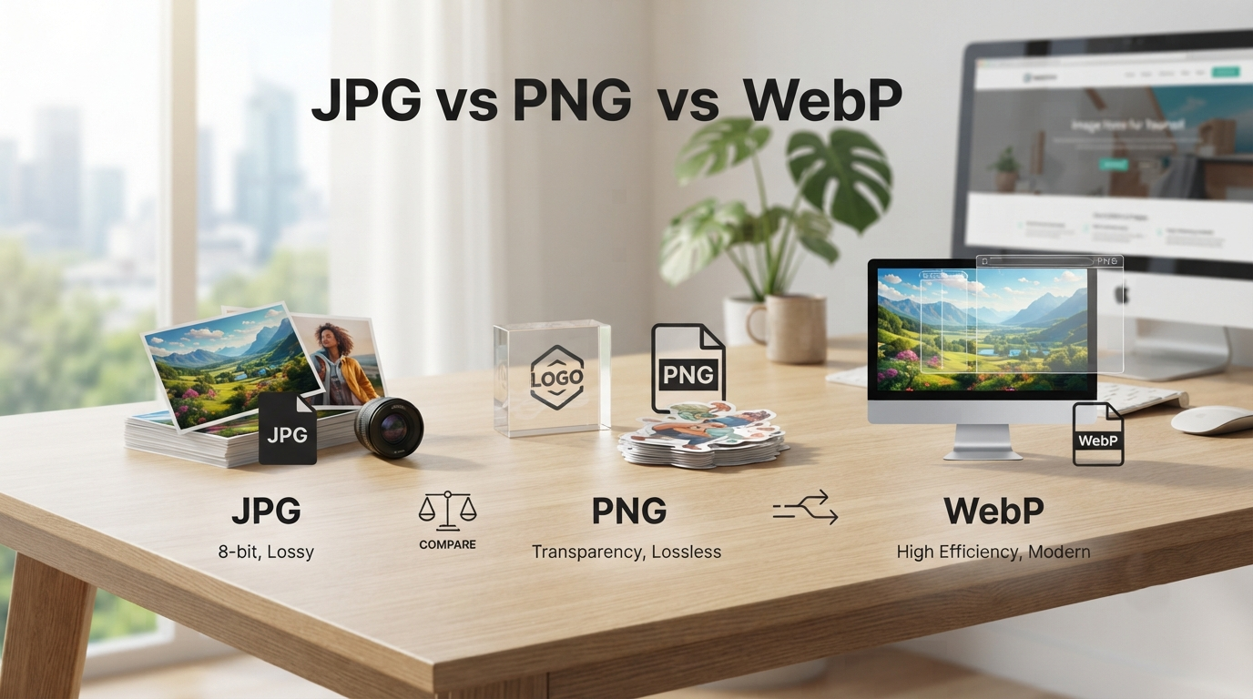 JPG vs PNG vs WebP: Which Image Format Should You Use?